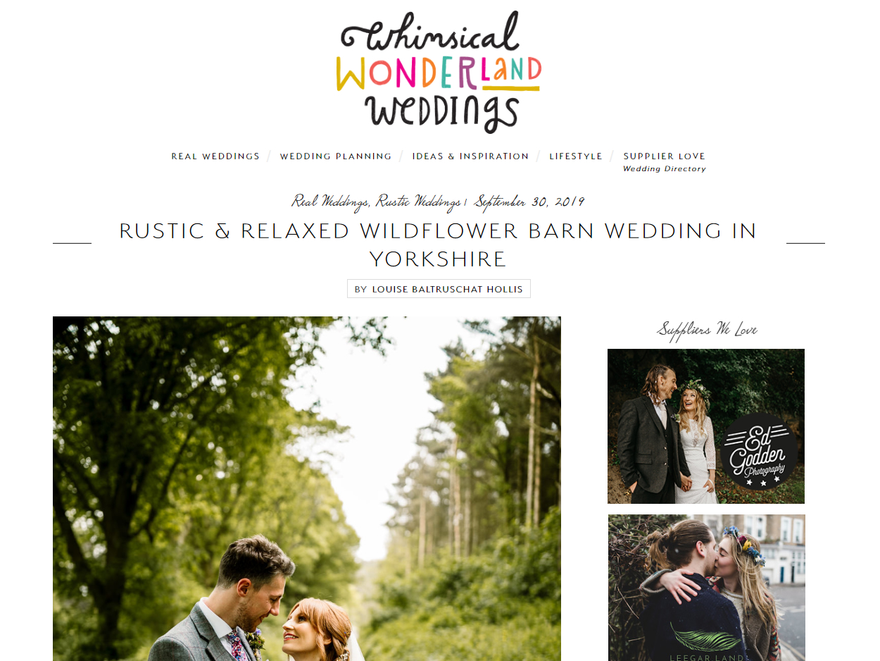 Whimsical Wonderland Weddings